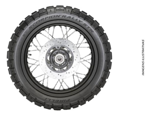 Pneu Moto Pirelli Aro 19 Scorpion Rally Str 120/70 R19 60v