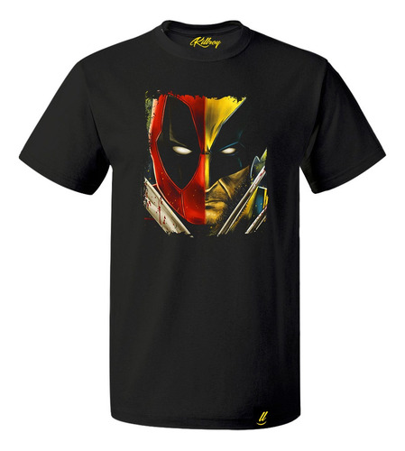 Playera Deadpool Logan Wolverine Superheroes Killroy