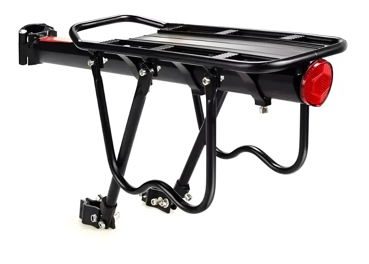 Bagageiro Para Bicicleta Traseiro Em Alumínio P/ Alforge