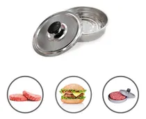 Comprar Molde Para Hamburguesas Hamburguesera 10 Cm Acero Inox Color Plateado