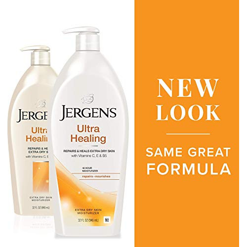 Jergens Locion Para El Cuerpo Y Las Manos Para Piel Seca Neutra