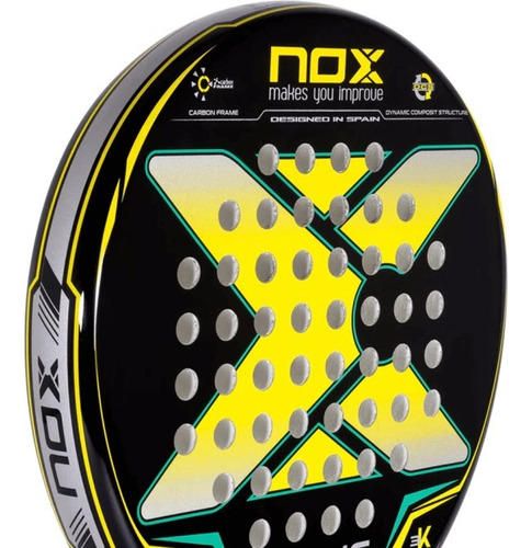 Pala Nox X- One Amarilla Verde Casual Series