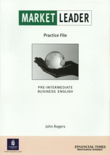 Market Leader Pre-intermediate Practice File, De Rogers, John. Editora Pearson Em Inglês Internacional