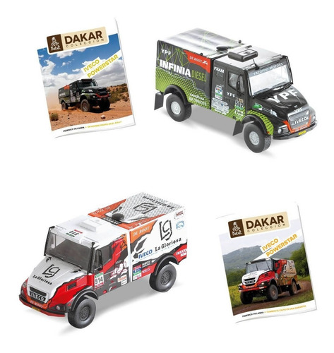 Imagen 1 de 6 de Libro + Coleccionables Dakar 1 Al 6
