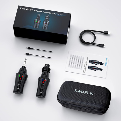 Sistema De Micrófono Inalámbrico Uhf, Adaptador De Micrófono