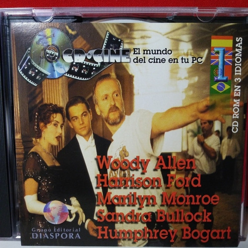 Cine Cd Windows 95 Woody Allen Ford Monroe Bullock Bogart