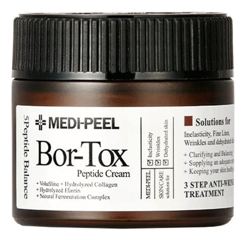 Medi-peel Bortox Peptide Cream 1.7 Fl Oz, Crema Antiarrugas,
