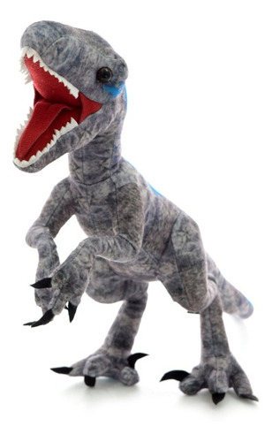 Dinosaurio De Peluche Jurassic World Original Velociraptor 