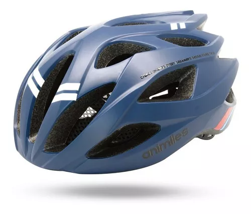 Casco Bicicleta Urbano Regulable Ventilacion Liviano Adulto Color Azul  Talle M - 54-57cm