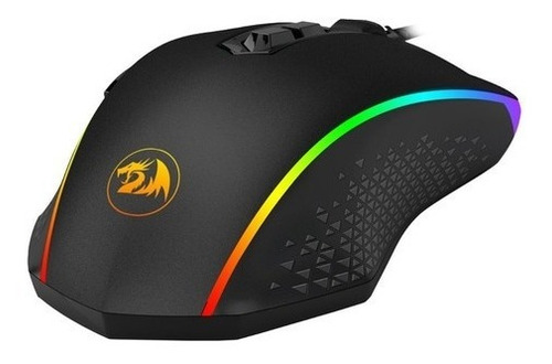 Imagen 2 de 4 de Mouse Gamer Redragon Memeanlion Chroma M710 Negro