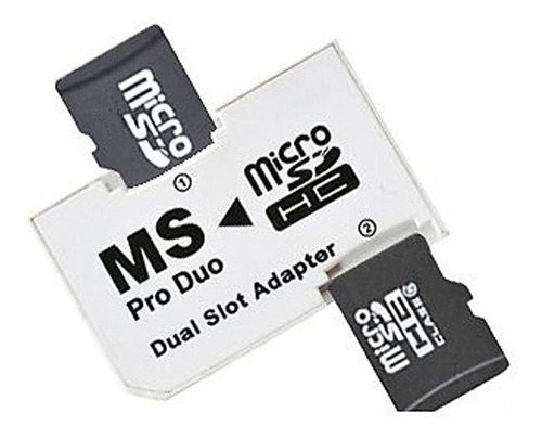 Adaptador Memory Stick Duo A 2 Micro Sd - Psp - Ms Pro Duo