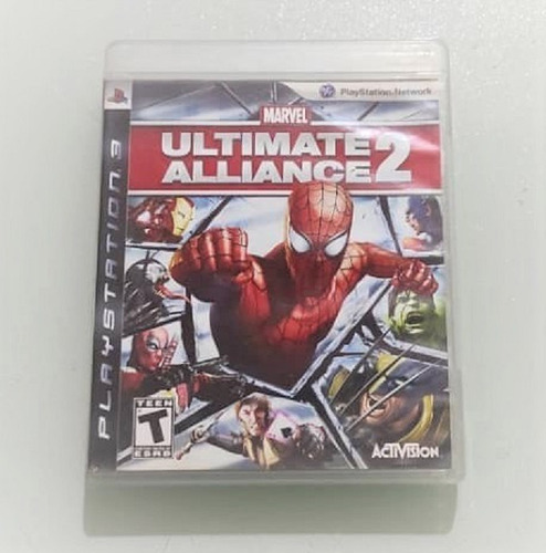 Juego Fisico Marvel Ultimate Alliance 2  Para Ps3 Spiderman