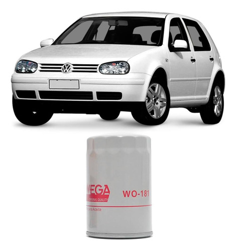 Filtro Óleo Volkswagen Golf 2.0 98 A 2001 Wega