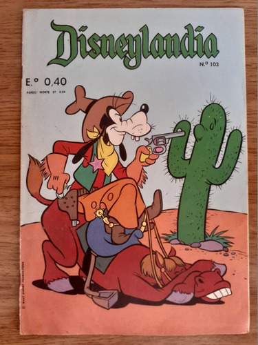 Cómic Disneylandia Año 3 Número 103 Editora Zig Zag 1964