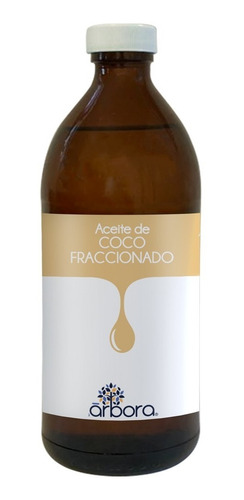 Aceite De Coco Fraccionado Certificado Uso Cosmético 1 Litro