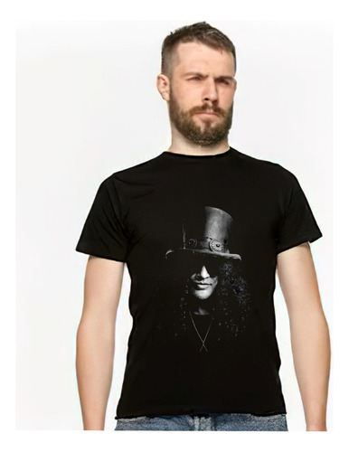 Playera Slash Rostro Guns Rock And Roll Metal Punch