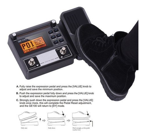 Pedal Multiefectos Mooer Ge100 Para Guitarra