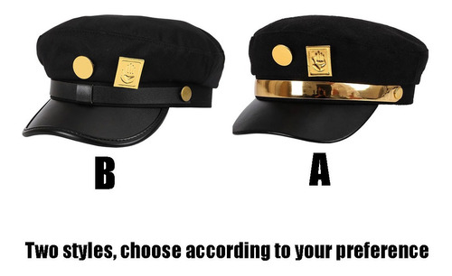 Jojo's Bizarre Adventure, Gorra Con Sombrero Para Jotaro Kuj