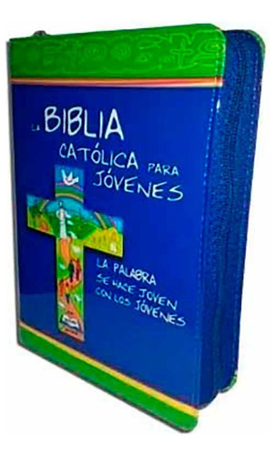 Biblia Católica Para Jóvenes Tapa Rústica Cremallera Mediana