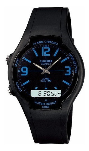 Reloj Casio Aw-90h-2b Hombre