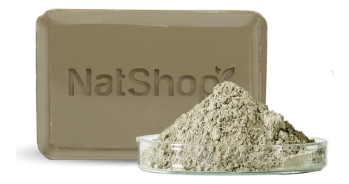 Jabón Natural De Arcilla Y Árnica - Natshop 100 Gr 3pzs