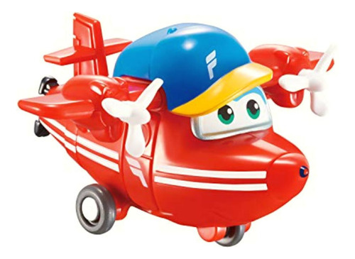 Super Wings, Transform A Bots, Flip, Mini Figura