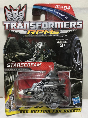 Transformers Rpms Starscream 83997  Hasbro  Srj