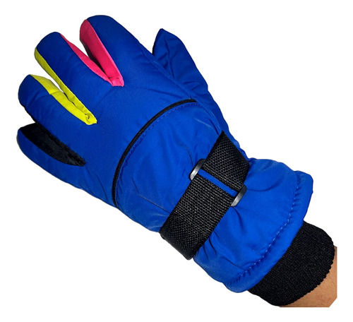 Guantes Niños Nieve Impermeables Acolchados Jeans710