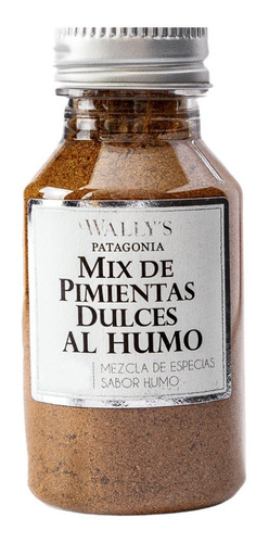Mix De Pimientas Dulces Al Humo Wally's Patagonia 60 Gr.