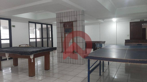 Imagem 3 de 13 de Apartamento Com 1 Dormitório À Venda, 73 M² Por R$ 235.000 - Ocian - Praia Grande/sp - Ap3122