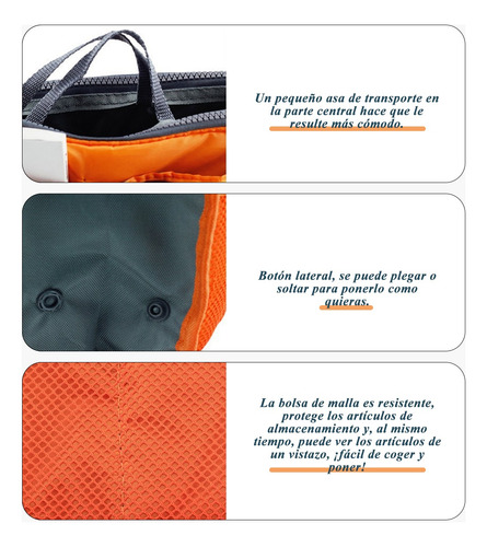 Bolsa De Viaje Organizador Multifuncional Neceser 10 Colores