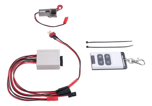 Kit De Controlador Rc Metal Winch Con Conector Remoto Jst He