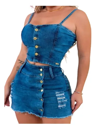 Saia jeans no mercadolivre sales