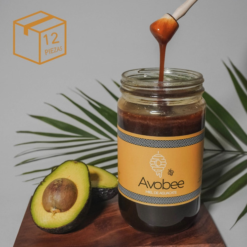 Miel De Aguacate Avobee (caja 12 Pz De 900 Ml.)