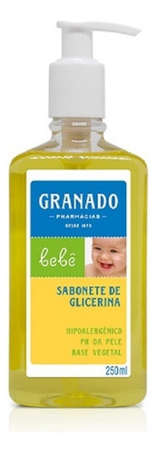 Sabonete Granado Líquido Glicerina Camomila Infantil 250ml