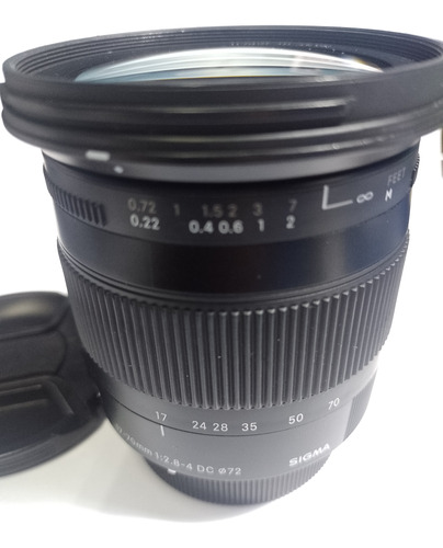 Lente Sigma 17-70mm F2.8-4 Dc Contemporary P/ Nikon 