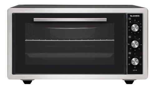 Horno Electrico James 1400 W Frente Inox 45 Lts Dimm