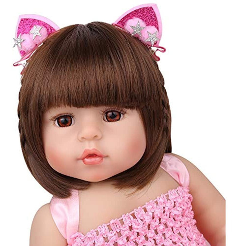 Charex Reborn Baby Dolls De Cuerpo Completo De Silicona, 18