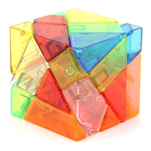 Cubo Rubik Lefun Ghost 3x3 Color Mix Transparente + Regalo