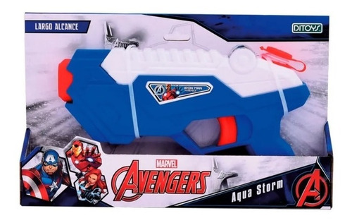 Avengers Aqua Storm Pistola De Agua Vengadores Lanzador 