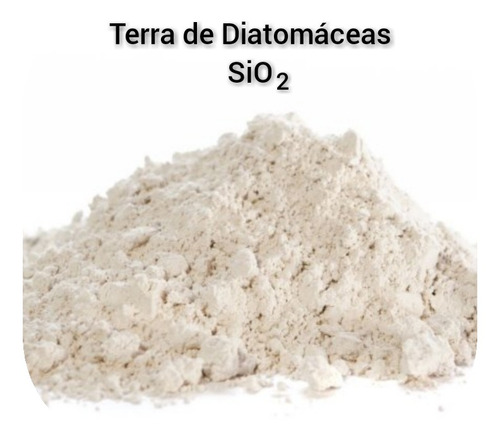 Imagem 2 de 2 de Terra Diatomáceas Defensivo Cochonilha Cacto Suculentas 1 Kg