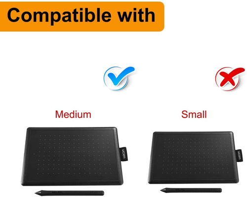 Funda Estuche Mediano Rigido Tablet Wacom Ctl4100 Intuos