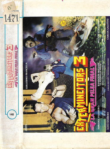 Extermineitors 3 Vhs Guillermo Francella Hector Echavarria