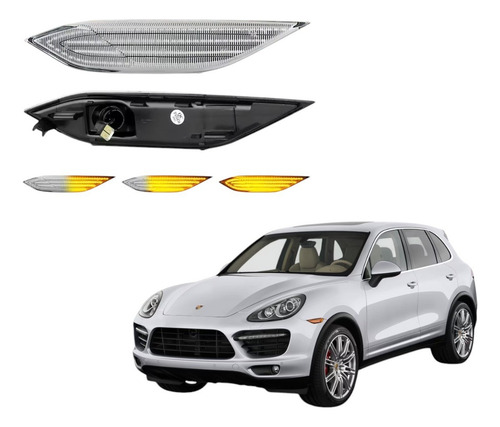 Cuartos Dinamicos Luz Lateral Porsche Cayenne 2010 - 2014