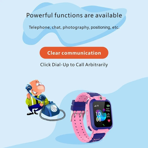 Smartwatch De 1,44 Pulgadas Con Gps, Localizador Lbs Y Sos Call Para Niños.