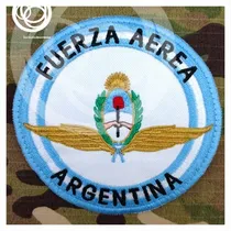 Comprar Escudo Bordado Fuerza Aerea Argentina Malvinas Parche 9x9