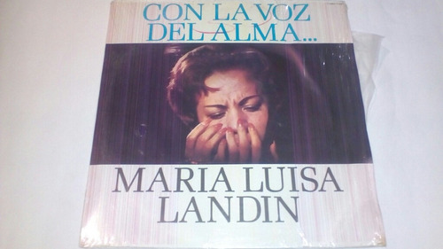 Lp Maria Luisa Landin Con La Voz Del Alma