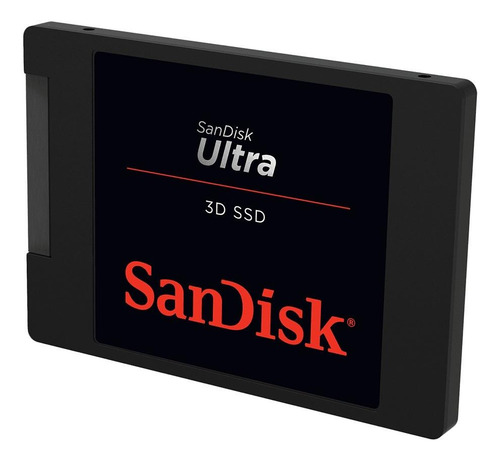 Imagen 2 de 3 de Disco sólido SSD interno SanDisk Ultra 3D SDSSDH3-500G-G25 500GB negro
