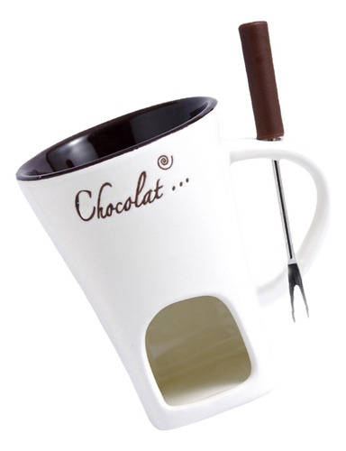 J Taza Para Fondue, Taza Para Derretir Chocolate, Utensilios