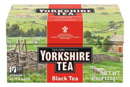 Te Ingles Yorkshire Black Negro Saquitos Taylors Importado 